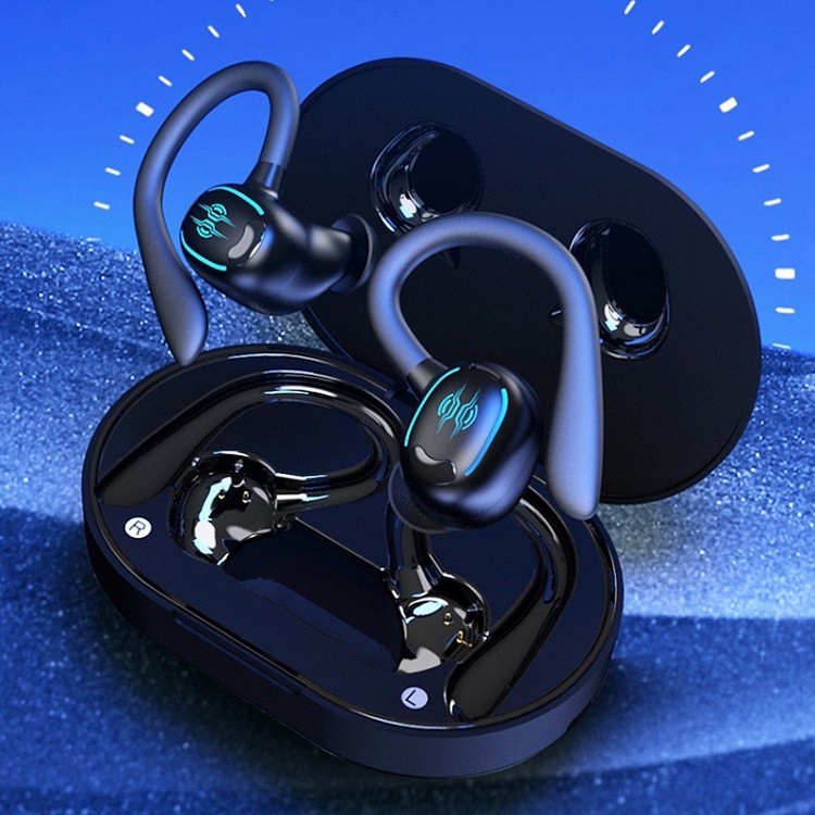 BT5.3 Wireless Bluetooth Earbuds Noise-canceling Open Ear Sports Ultra-long Life Game Bluetooth Earbuds