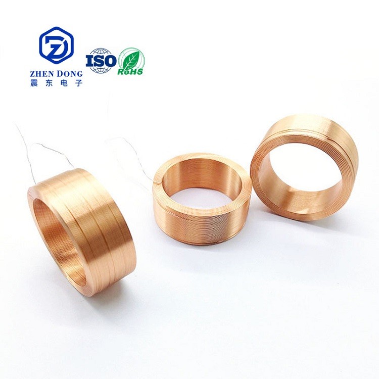 Customized Copper Wire Air Core Inductor Copper Wire Inductive Coil Guangdong Wireless Charging Coil