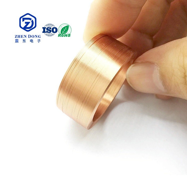 Customized Copper Wire Air Core Inductor Copper Wire Inductive Coil Guangdong Wireless Charging Coil