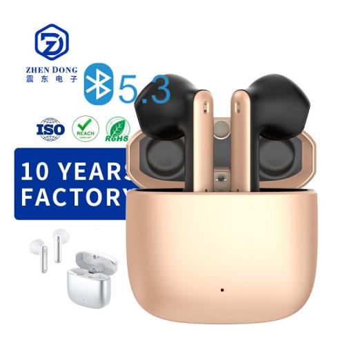 Factory Wholesale BT5.3 Waterproof Wireless Earbuds BT 5.3 Earphone Noise Cancelling Earphones Headset In-ear Sport Headphone