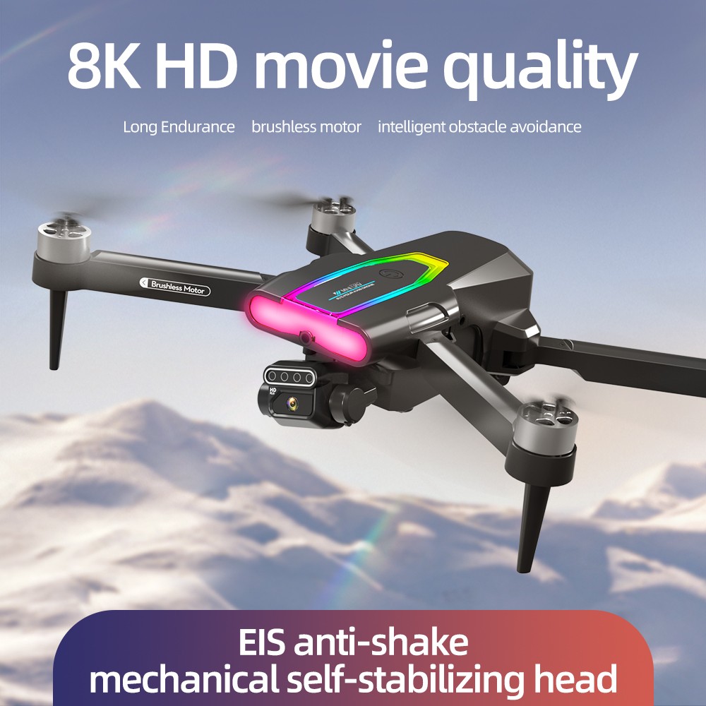 New Arrival F199 RC Mini Drones Accessories 4K 8k 480P 720P Camera WIFI USB Outdoor 5.5 inch Foldable Beginner Drone 4K 8K