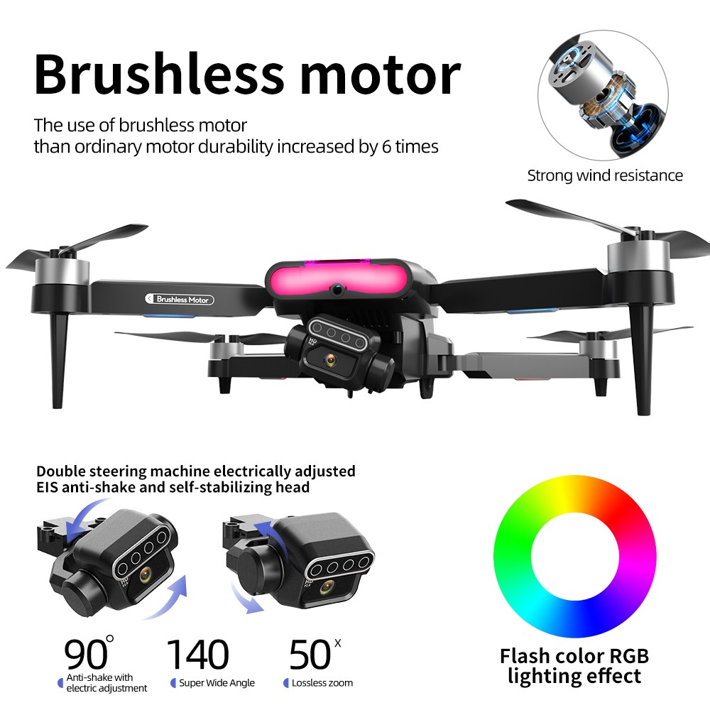 New Arrival F199 RC Mini Drones Accessories 4K 8k 480P 720P Camera WIFI USB Outdoor 5.5 inch Foldable Beginner Drone 4K 8K