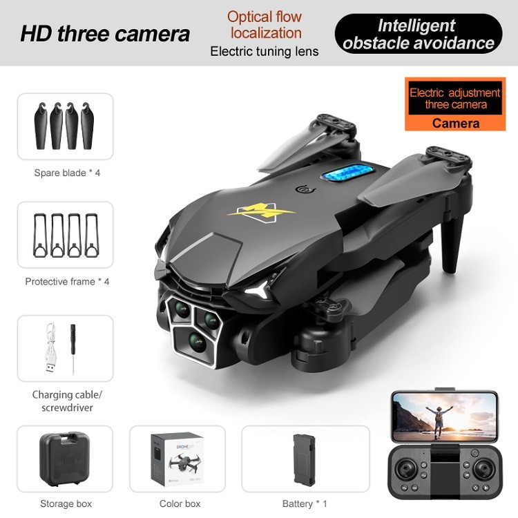 New M3 Drone 4K Professional Triple Camera 4K WIFI Obstacle Avoidance Six Axis Folding RC Drone