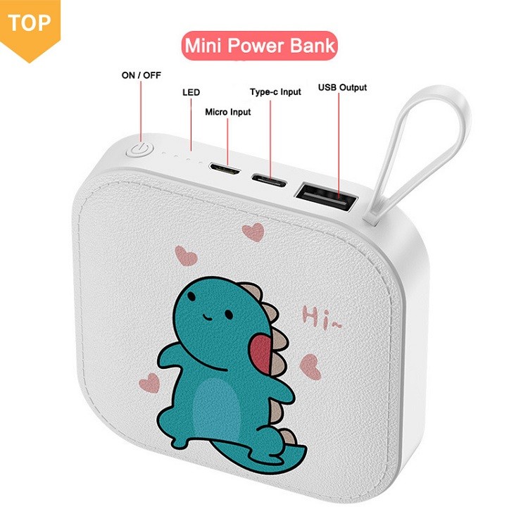 OEM Mini Power Bank Charger Wholesale Slim Usb Mobile Portable Charger Power Bank 10000mAh Promotional Business Gifts