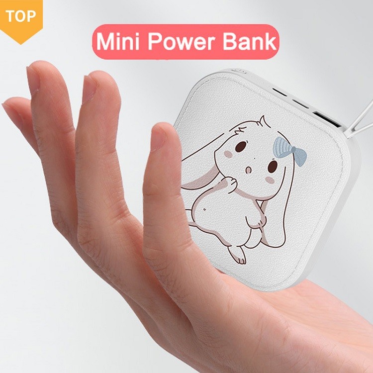 OEM Mini Power Bank Charger Wholesale Slim Usb Mobile Portable Charger Power Bank 10000mAh Promotional Business Gifts