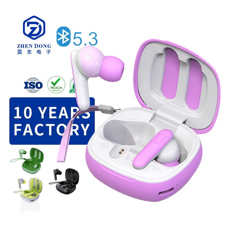 V5.3 ENC TWS Wireless Earphone Bluetooth Earbuds Noise Cancellation Buds Auricular Bluetooth inalambrico