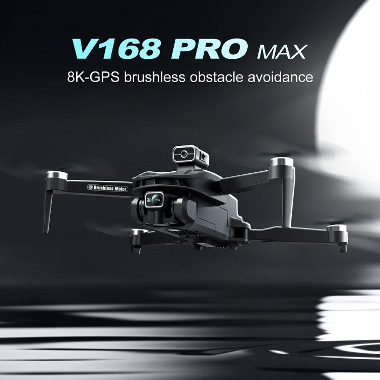 Wholesale V168 Drone With 8K Camera And GPS Wifi Quadcopter Folding Mini Cheap Quadcopter Toy Camera Drone