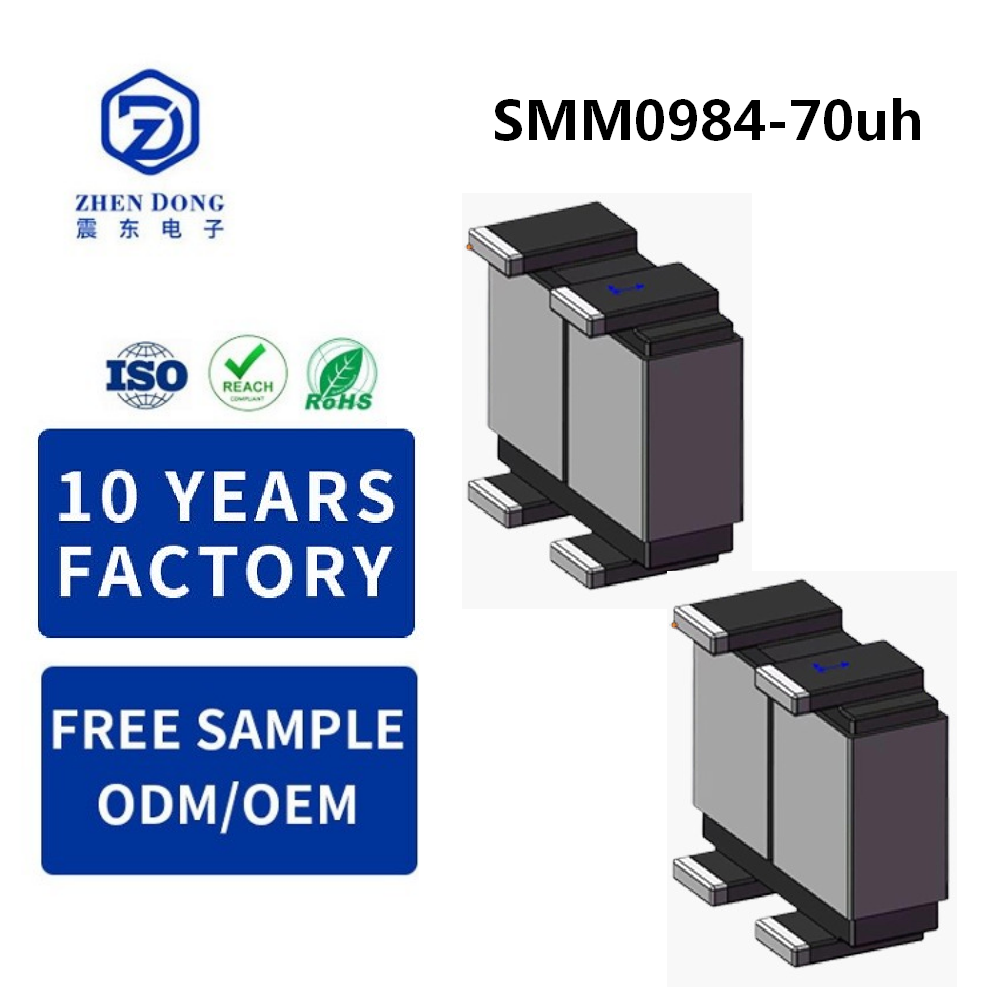 SMM0984-90nH Power Inductor - Multiple Values, Cu-Fe Composite, High Current SMD for Server Coupling